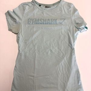 Gymshark T-shirt. Light blue Small